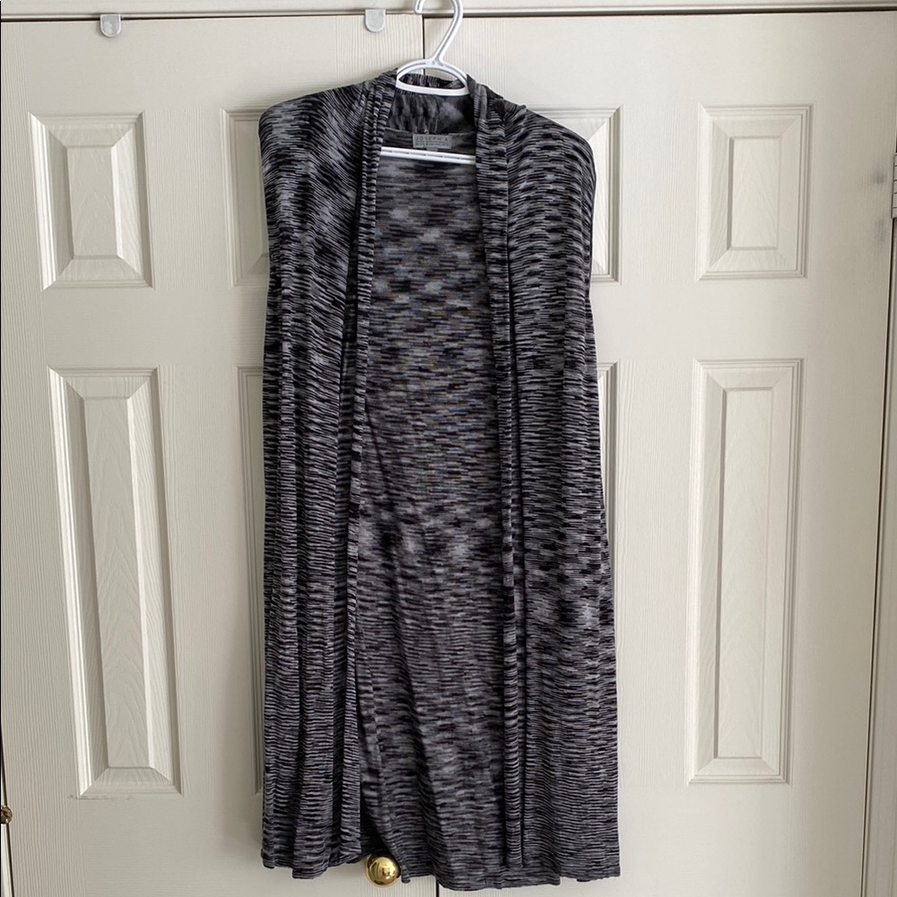 Joseph Black and Gray Cardigan